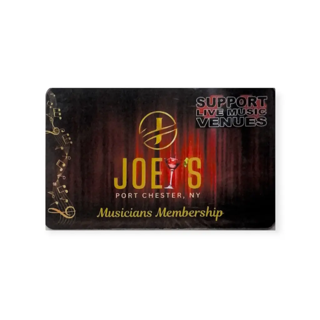 Musicians Membership Card