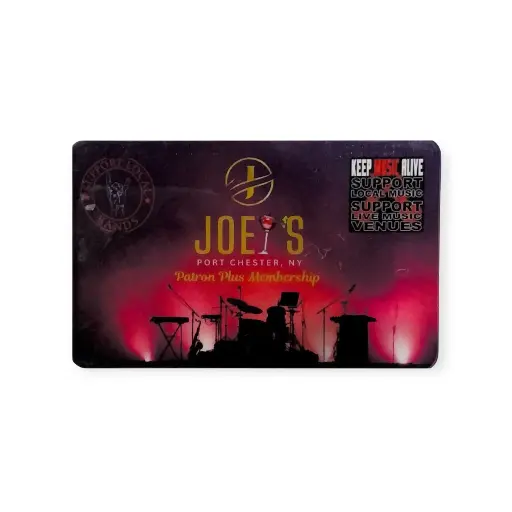 Patron Plus Membership Card